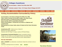 Tablet Screenshot of chillagoeguesthouse.com.au